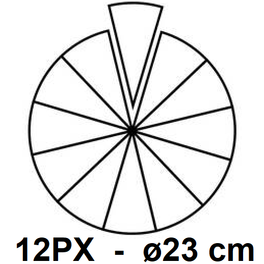 12Px - 23cm